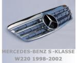  Mercedes Benz S-osztály W220 1998 - 2002 króm hűtőrács AMG stílusban