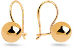 Heratis Forever Fülbevaló sima sárga arany golyókkal 8mm Lyric IZ31538