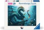 Ravensburger - Elvarázsolt mélységek: Sárkány, sellő és teknősök 1000 darabos kirakó (12001434)