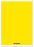 Fortuna Spirálfüzet vonalas FORTUNA Monocolor A/4 70 lapos sárga (01.02132) - fotoland