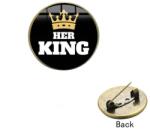 Maria King HER KING kitűző (WJ172)