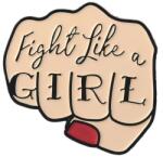 Maria King Lányként harcolj' kitűző (WK28)