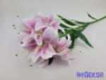 Liliom 10 fejes ág 70cm - Pinkes