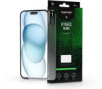 MyScreen Apple iPhone 15 Plus/15 Pro Max rugalmas üveg képernyővédő fólia - MyScreen Protector Hybrid Glass Green - átlátszó