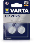 VARTA CR2025 lithium gombelem - 3V - 2 db/csomag