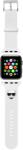 Karl Lagerfeld Apple iWatch Karl Lagerfeld KLAWMSLCW 38/40mm óraszíj - Fehér