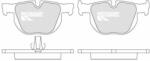 MOTAQUIP set placute frana, frana disc MOTAQUIP LVXL1308 - automobilus