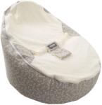 BabyJem Бебешко гнездо BabyJem - Flower, Grey (348)