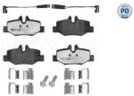 MEYLE set placute frana, frana disc MEYLE -PD: Advanced performance and design. 025 240 0817/PD (025 240 0817/PD)