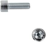  Hengeresfejű belsőkulcsnyílású csavar M16x25 tövigmenetes - 8.8 (DIN 912, horganyzott)