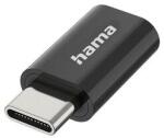 Hama Адаптер, Micro-USB - USB-C, USB 2.0, OTG, 480 Mbit/s (HAMA-300095) - megamag