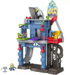 Mattel Fisher-Price Minyonok - Gru titkos rejtekhelye Otto minyon figurával és rakétával, Gru színre lép (GMP35) - morzsajatekbolt