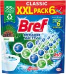 Bref Power Aktiv Pine WC frissítő 6 x 50 g (300 g) - shoperia