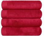 Scanquilt Modal Soft piros, 100 × 50 cm (32453)