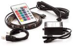 OPTY LED лента 2 бр. , 2x 30 см, за USB, 9 диода, дистанционно управление, 16 цвята, самозалепващи LED ленти (30DTM)