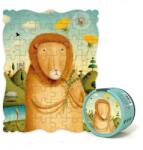 Mideer puzzle creativ - Portretul unui leu cu o păpădie (MD3117) Puzzle