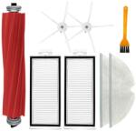  Kefék, szűrők és mopok készlet Roborock Q7 Max, Q7 Max+, T8, fehér színben