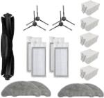  Mobilly csere kefék, szűrők és tasakok készlet Roidmi Eve Plus-hoz, 17 db (set eve plus 19 pc)
