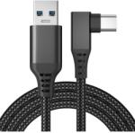  Mobilly kábel Meta Quest 3, Oculus Quest 2, Oculus Link eszközökhöz, USB-C 3.2 Gen 1/USB-A kábel, 5m (XXX)