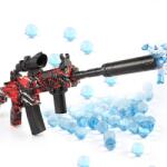 Sunny Blaster M416, vízigél lövedékpisztoly tartozékokkal, piros színű (M416red)
