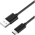 PremiumCord USB 3.1 C/M - USB 2.0 A/M kábel, 3A gyorstöltés, 50cm (ku31cf05bk)