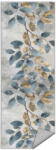 Mila Home Covor tip traversă albastru deschis/auriu lavabil 80x200 cm Golden Leaves - Mila Home Covor