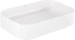 Kludi Resa S mosdó dugóval 60x40 cm négyszögletes mosdótálak fehér 58CW4043 (58CW4043)
