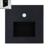 EMITHOR Step fekete-fehér LED mozgásérzékelős lépcsővilágító lámpa (EMI-70418) LED 1 izzós IP20 (70418)