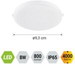 EMITHOR Agilo fehér LED beépíthető lámpa (EMI-63200) LED 1 izzós IP65 (63200)