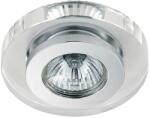EMITHOR Elegant króm-átlátszó beépíthető lámpa (EMI-71005) GU10 1 izzós IP20 (71005)