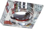 EMITHOR Elegant króm-átlátszó beépíthető lámpa (EMI-71070) GU10 1 izzós IP20 (71070)
