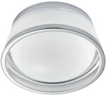 EMITHOR Elegant króm-átlátszó LED beépíthető lámpa (EMI-71101) LED 1 izzós IP20 (71101)