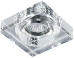 EMITHOR Elegant króm-átlátszó beépíthető lámpa (EMI-71013) GU10 1 izzós IP20 (71013)