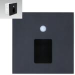 EMITHOR Step fekete-fehér LED mozgásérzékelős lépcsővilágító lámpa (EMI-70424) LED 1 izzós IP20 (70424)