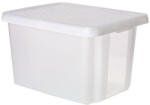 Keter Tárolódoboz, tetővel, 45 l, áttetsző, CURVER "Essentials (225405) - bestoffice