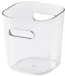 SMARTSTORE Műanyag tárolódoboz, 0, 6 liter, SMARTSTORE "Compact Clear Mini", átlátszó (11790) - bestoffice