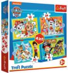 Trefl - Puzzle 4in1 Paw Patrol progressive - 1 - 39 piese