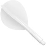 Condor Fluturasi si tije intr-o bucata Condor Zero Stress alb, Teardrop fluturas si tija scurta (CN362527)