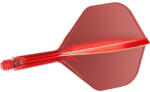 Target Fluturas si tija intr-o bucata Target K-Flex, rosu, fluturas No2 si tija scurta (TRG410028)