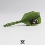Condor Fluturas si tija intr-o bucata Condor Axe verde maslin, Get Luck, fluturas small, tija lunga (CN381399)