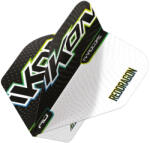 Red Dragon Fluturas darts Red Dragon Ikon negru si alb No2, 100 microni (F6972)