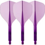 Condor Fluturas si tija intr-o bucata Condor Axe 120, mov, fluturas standard, tija lunga 30 mm (CN383676)
