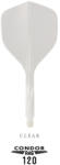 Condor Fluturas si tija intr-o bucata Condor Axe 120 transparent, fluturas standard si tija scurta 18 mm (CN383591)