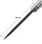 Harrows Varf darts metalic Harrows, negru, 44mm (ABH0043)