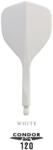 Condor Fluturas si tija intr-o bucata Condor Axe 120 alb, fluturas small si tija scurta 18 mm (CN383713)