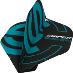 Mission Fluturasi Darts Mission Solo Connor Scutt, No2, 100 microni negru/aqua (M001092)