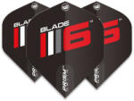 Winmau Fluturasi darts Winmau Prism Delta Blade 6 logo, negru (6915225)
