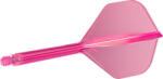Target Fluturas si tija darts Target K-Flex, roz neon, no2 fluturas si tija lunga (TRG410042)