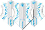 Winmau Fluturasi darts Winmau Prism Zeta Circles alb-albastru (6915313)