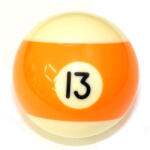  Bila biliard 57, 2mm Nr. 13 (NO-BALL13)